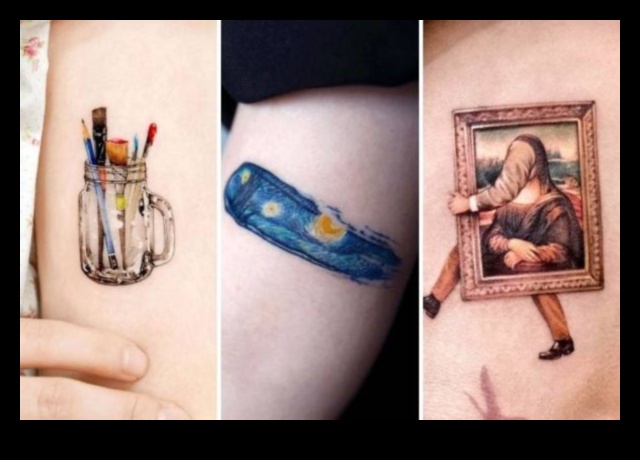 Tatuajele de braț din pânză sculptată ca o operă de artă 2 Pânză sculptată: Descoperiți frumusețea tatuajelor pe brațe