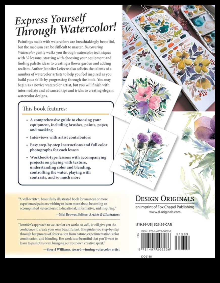 Paleta pictorului: Exprima-te cu cerneala acuarela