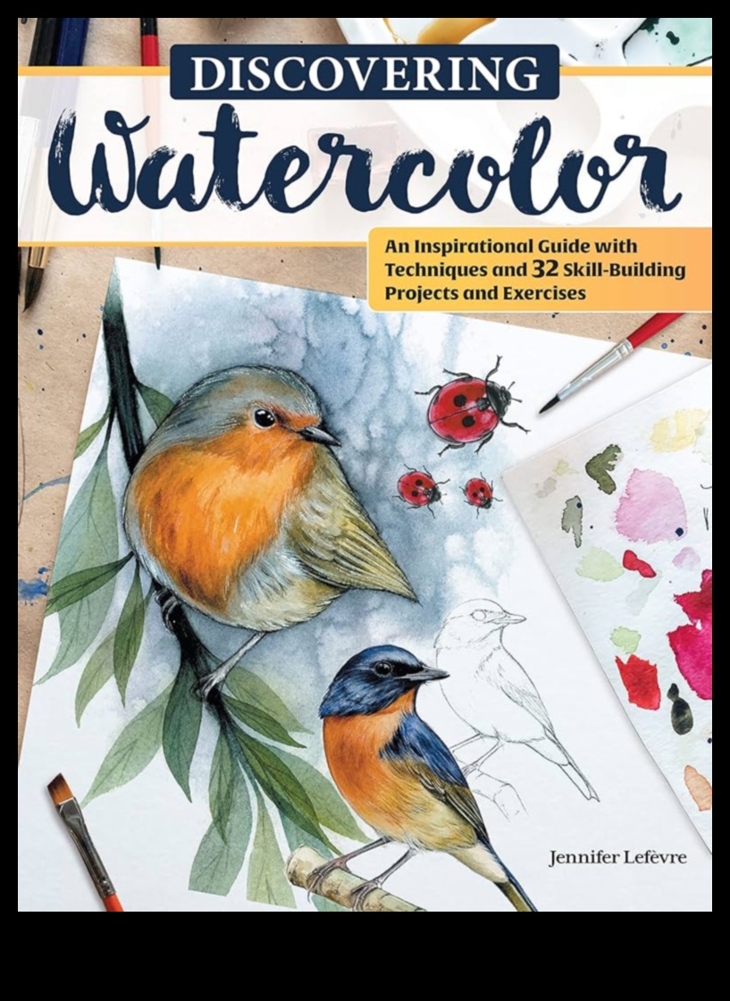 Paleta pictorului: Exprima-te cu cerneala acuarela