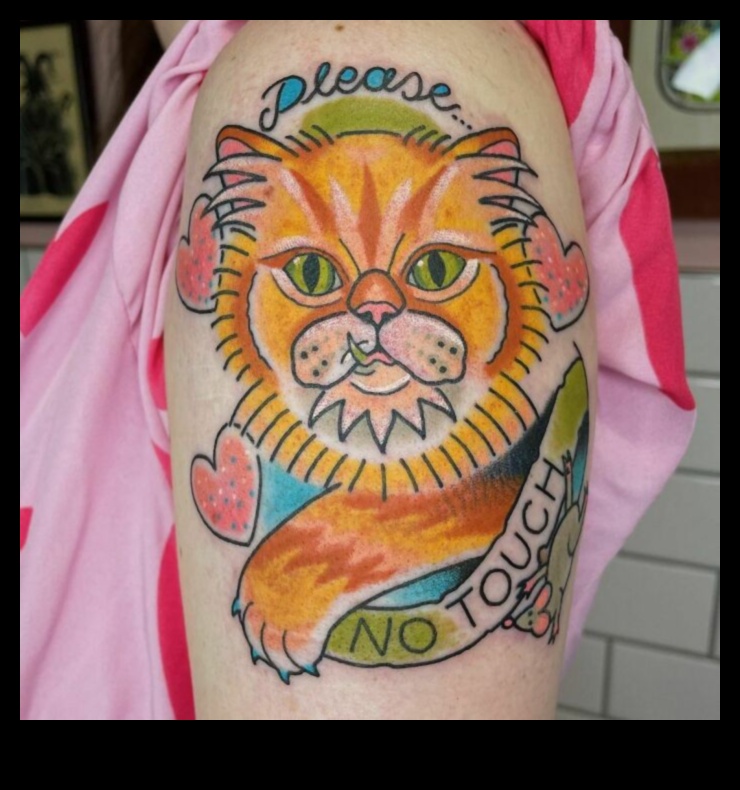 Prieteni cu blană Tatuajele de animale care ne captează inimile 3 Prietenii cu blană: Dezvăluirea farmecului tatuajelor cu animale