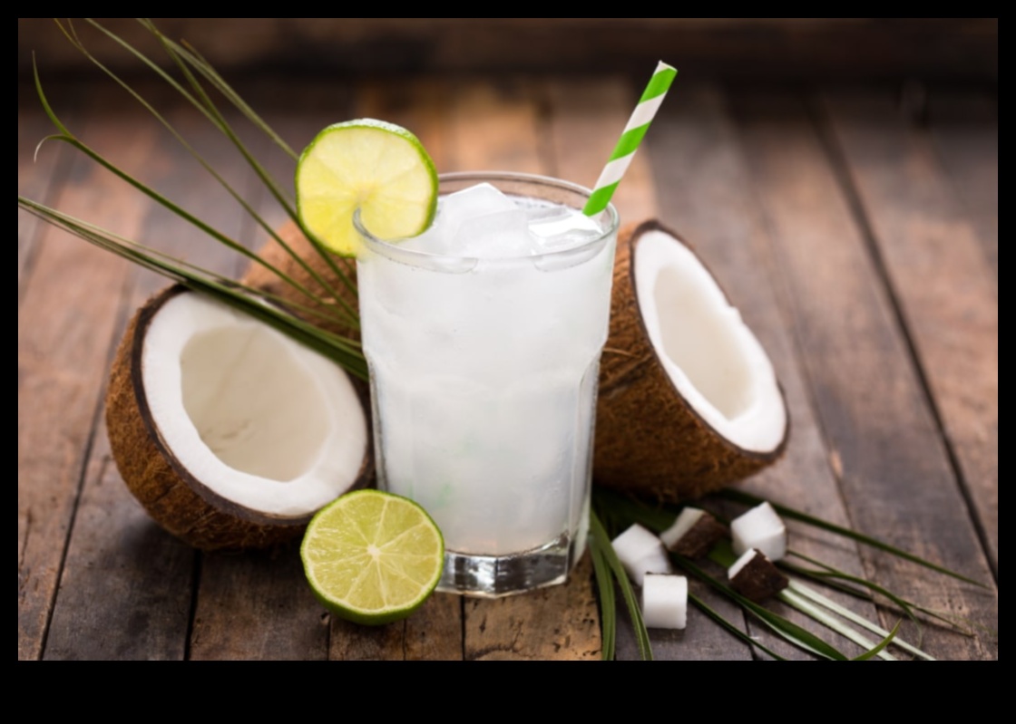 Apa de nucă de cocos revigorează dimineața pentru un început hidratant și energizant al zilei tale 4 Morning Revive: Începe-ți ziua cu magia de hidratare a apei de cocos