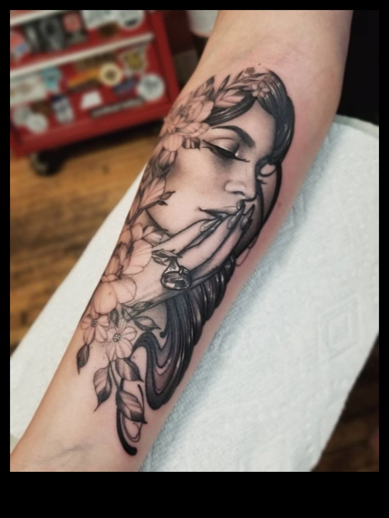 Măiestria cernelii: ridică-ți stilul cu eleganța tatuajului pe braț