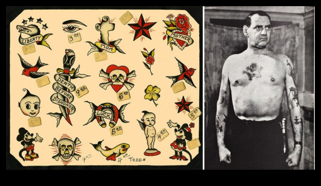 Sailor's Delight Farmecul nautic al tatuajelor tradiționale 5 Sailor's Delight: Farmecul nautic în tatuajele tradiționale