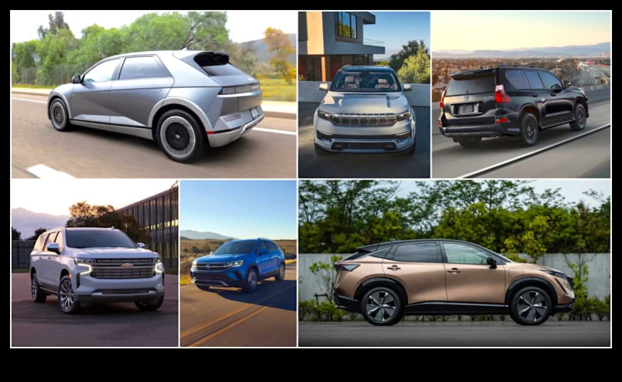 Highway Harmony: Mișcarea sincronizată a SUV-urilor pe șosea