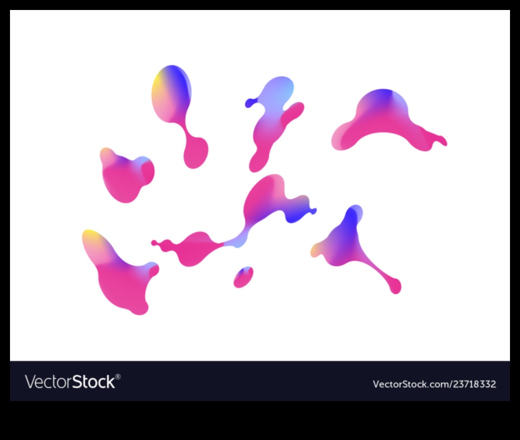 Forme fluide care creează forme organice în desene abstracte 3 Forme fluide: crearea de forme organice în desene abstracte