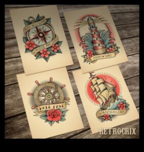 Sailor's Delight: Farmecul nautic în tatuajele tradiționale