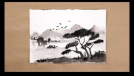 Umbre spălate cu cerneală un mentor asupra începători 5 Desenarea umbrelor cu cerneală: tehnici pentru efecte dramatice